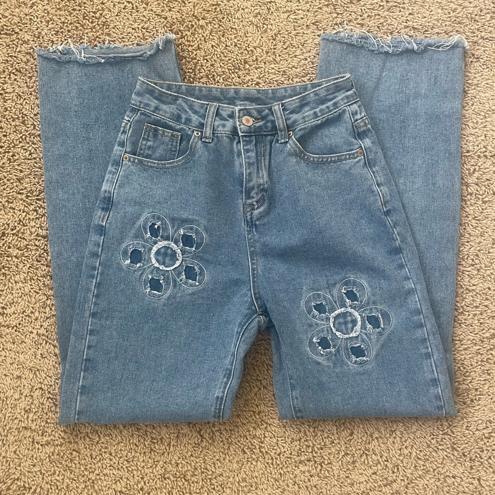 Flower Jeans